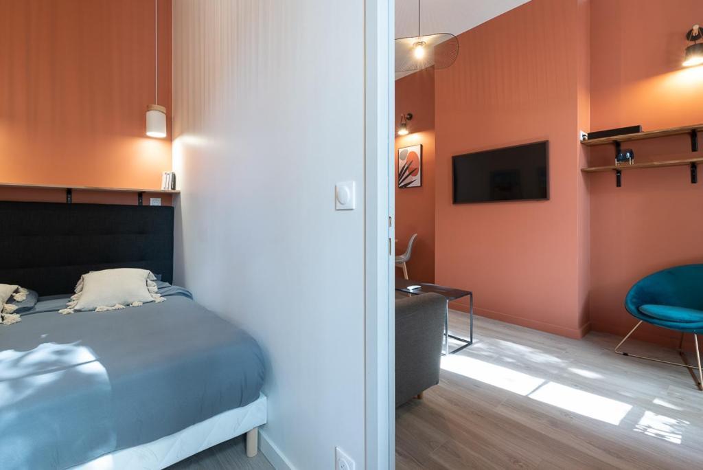 Appart T2 Voltaire - Chambre Separee - Part Dieu Lyon Kültér fotó